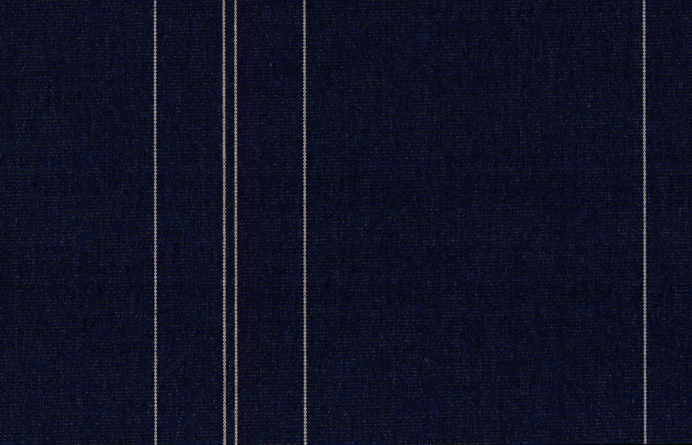 Muster Stoff dunkelblau mit beigen Nadelstreifen