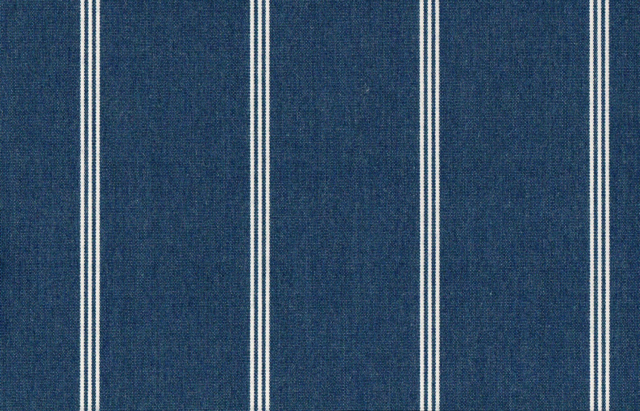 Muster Stoff jeansblau-weiß gestreift