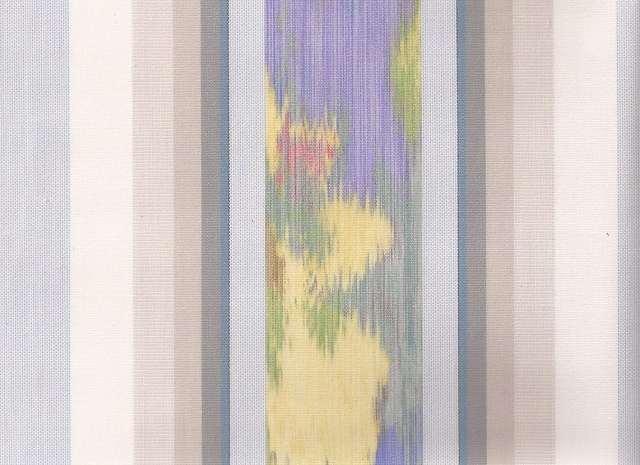 Muster Stoff weiß-blau-gestreift