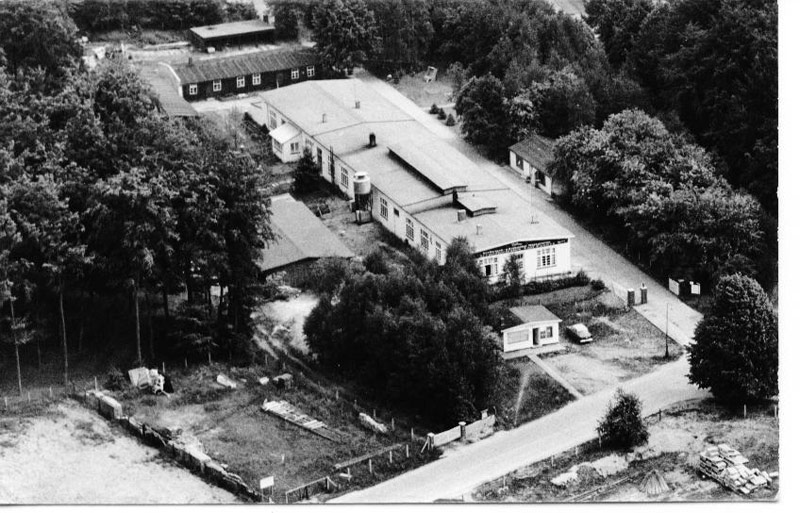 Das Grundstück in der Stolper Straße 1 in Mölln im Jahre 1951 ist abgebildet.